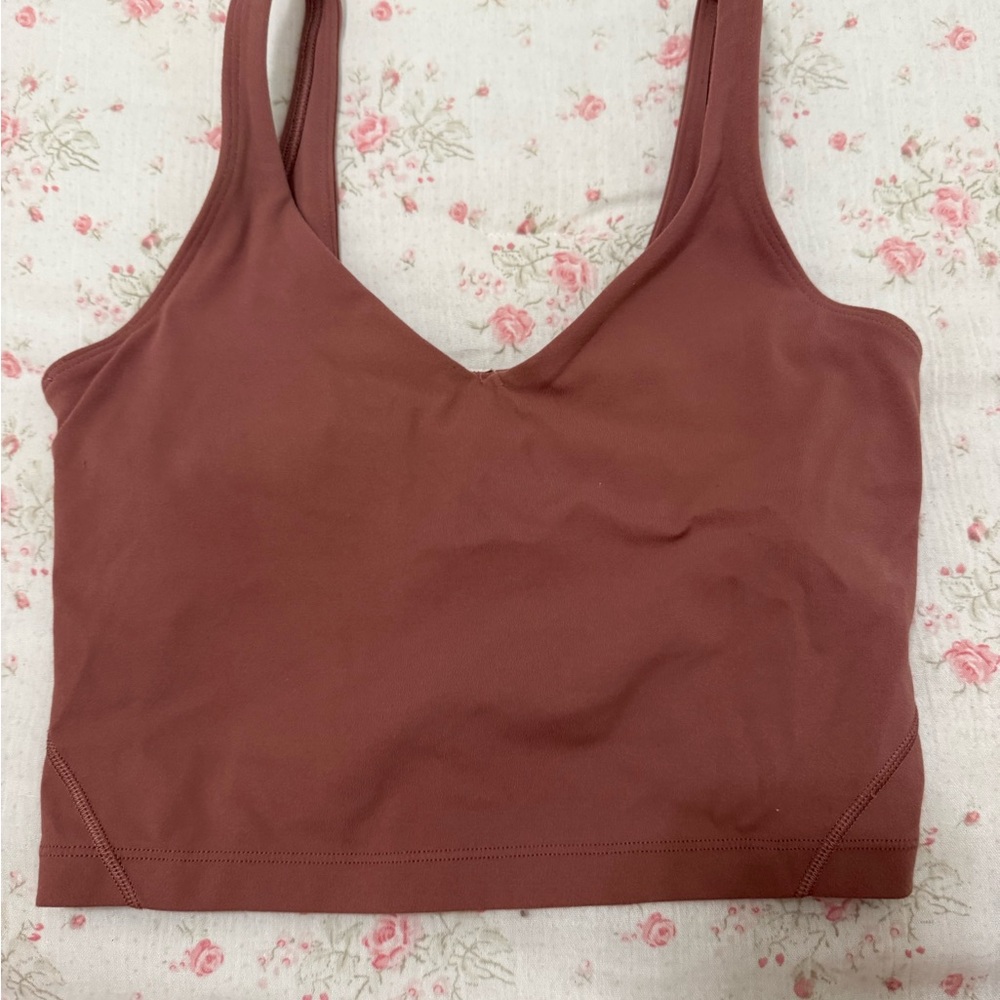 lululemon athletica Brown Sports Bra